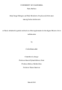 Cover page: Body Image Subtypes and Their Relation to Psychosocial Outcomes Among Latina Adolescents