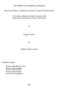 Cover page: Smart Frame Grabber : : A Hardware Accelerated Computer Vision Framework