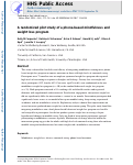 Cover page: A Randomized Pilot Study of a Phone-Based Mindfulness and Weight Loss Program