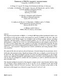 Cover page: Summary of HQ01e magnetic measurements