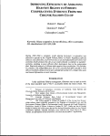 Cover page: Improving Efficiency by Assigning Harvest Rights to Fishery Cooperatives: Evidence From the Chignik Salmon Co-op