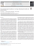 Cover page: The accelerated approval pathway in oncology: Balancing the benefits and potential harms.