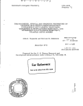 Cover page: THE SYNTHESES, OPTICAL AND MAGNETIC PROPERTIES OF TETRAKIS (DI N-PROPYLAMIDO)URANIUM(IV), TETRAKIS(DI N-BUTYLAMIDO) URANIUM(IV), TETRAKIS(DI N-PROPYLAMIDO) THORIUM(IV), AND TETRAKIS (DI N-BUTYLAMIDO)THORIUM(IV), VIOLATILE LIQUID AMIDES