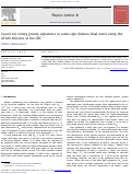 Cover page: Search for strong gravity signatures in same-sign dimuon final states using the ATLAS detector at the LHC