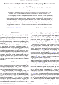 Cover page: Thermal evidence for Taylor columns in turbulent rotating Rayleigh-Benard convection