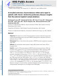 Cover page: In‐hospital outcomes of percutaneous mitral valve repair in patients with chronic obstructive pulmonary disease: insights from the national inpatient sample database