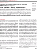 Cover page: Substrate deformation regulates DRM2-mediated DNA methylation in plants