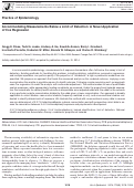 Cover page: Accommodating Measurements Below a Limit of Detection: A Novel Application of Cox Regression