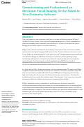 Cover page: Commissioning and Evaluation of an Electronic Portal Imaging Device-Based In-Vivo Dosimetry Software