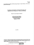 Cover page: The design and evaluation of integrated envelope and lighting control strategies for commercial buildings