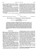 Cover page: New technique for the measurement of small eye movements.