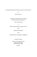 Cover page: On-chip Benchmarking and Calibration without External References