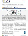 Cover page: Stepwise Assembly of Quinary Multivariate Metal–Organic Frameworks via Diversified Linker Exchange and Installation