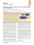 Cover page: The Electronic Structure of CdSe/CdS Core/Shell Seeded Nanorods: Type‑I or Quasi-Type-II?