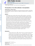 Cover page: The importance of non-HLA antibodies in transplantation