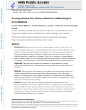 Cover page: Scoring Interpersonal Violence Measures: Methodological Considerations.