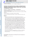 Cover page: Prediction of Incident Hip Fracture with the Estimated Femoral Strength by Finite Element Analysis of DXA Scans in the Study of Osteoporotic Fractures