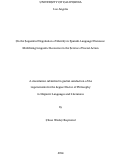 Cover page: On the Sequential Negotiation of Identity in Spanish-Language Discourse: Mobilizing Linguistic Resources in the Service of Social Action