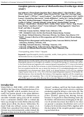 Cover page: Complete genome sequence of Methanothermus fervidus type strain (V24ST)