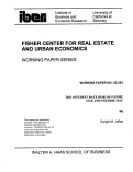 Cover page: The Interest Rate Risk of Fannie Mae and Freddie Mac