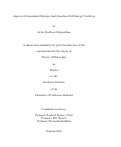 Cover page: Aspects of Generalized Entropy And Quantum Null Energy Condition