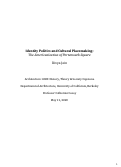 Cover page: Identity Politics and Cultural Placemaking: The Americanization of Portsmouth Square