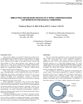 Cover page: Simulating the Release Profile of a Nitric Oxide Releasing Catheter in Physiological Conditions