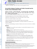 Cover page: Association between Smoking and Uveitis Results from the Pacific Ocular Inflammation Study