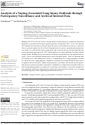 Cover page: Analysis of a Vaping-Associated Lung Injury Outbreak through Participatory Surveillance and Archival Internet Data