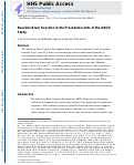 Cover page: Baseline brain function in the preadolescents of the ABCD Study