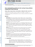 Cover page: Pain catastrophizing predicts alcohol craving in heavy drinkers independent of pain intensity