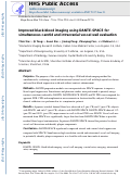 Cover page: Improved black‐blood imaging using DANTE‐SPACE for simultaneous carotid and intracranial vessel wall evaluation