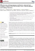 Cover page: Effectiveness of Intramammary Antibiotics, Internal Teat Sealants, or Both at Dry-Off in Dairy Cows: Clinical Mastitis and Culling Outcomes