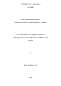 Cover page: John Cage’s Freeman Etudes: Their role in Practice and Performance for Violinists