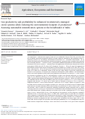 Cover page: Can productivity and profitability be enhanced in intensively managed cereal systems while reducing the environmental footprint of production? Assessing sustainable intensification options in the breadbasket of India