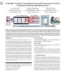 Cover page: LCBuddy: Towards a Smartphone-based Self-Assessment Tool for Postpartum Patients With Breast Pain