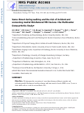 Cover page: Varus thrust during walking and the risk of incident and worsening medial tibiofemoral MRI lesions: the Multicenter Osteoarthritis Study