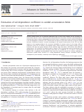 Cover page: Estimation of tail dependence coefficient in rainfall accumulation fields