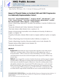 Cover page: Impact of Thyroid Status on Incident Kidney Dysfunction and Chronic Kidney Disease Progression in a Nationally Representative Cohort.