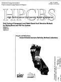 Cover page: Field Testing of Component-Level Model-Based Fault Detection Methods for Mixing Boxes and VAV Fan Systems