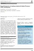 Cover page: Rapid Remission of Sunburn-Induced Guttate Psoriasis with Guselkumab.