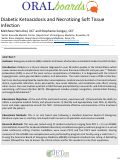 Cover page: Diabetic ketoacidosis and Necrotizing Soft Tissue Infection