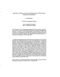 Cover page: Individual, Collective, and Systems Rationality in Work Groups: Dilemmas and Solutions