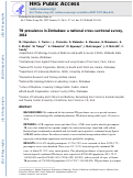 Cover page: TB prevalence in Zimbabwe: a national cross-sectional survey, 2014.