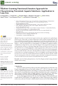 Cover page: Machine-Learning Functional Zonation Approach for Characterizing Terrestrial–Aquatic Interfaces: Application to Lake Erie