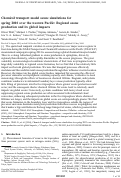 Cover page: Chemical transport model ozone simulations for spring 2001 over the western Pacific: Regional ozone production and its global impacts