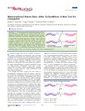 Cover page: Nitrosocarbonyl Hetero-Diels–Alder Cycloaddition: A New Tool for Conjugation