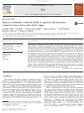 Cover page: Impacts of dimethyl carbonate blends on gaseous and particulate emissions from a heavy-duty diesel engine