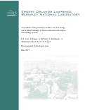 Cover page: Assessment of the potential to achieve very low energy use in public buildings in China with advanced window and shading systems: