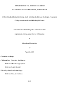 Cover page: A Mixed-Method Embedded Design Study of Culturally Relevant Reading in Community College Accelerated Basic Skills English Course